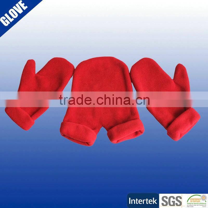2016 new arrival winter fleece couple gloves lover gloves