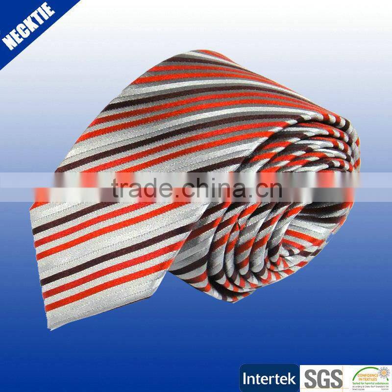 custom stripe pattern freedom necktie for man