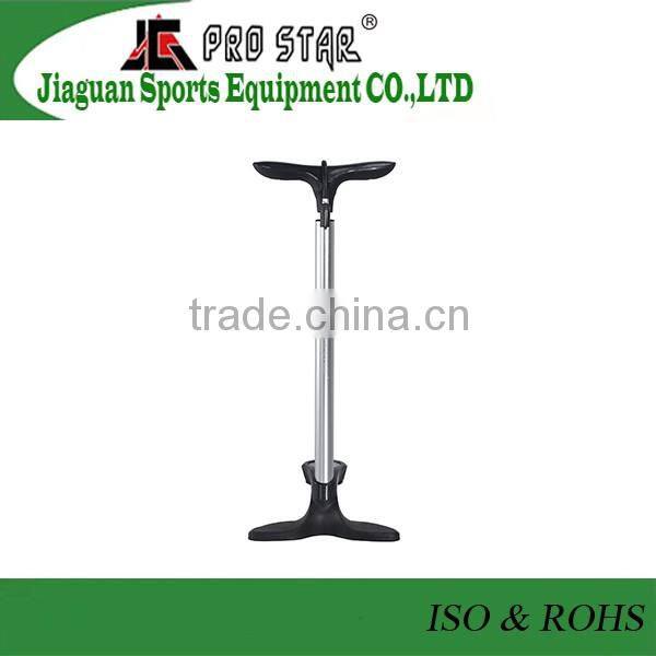 China supplier professional PRO STAR bicycle floor pump with gauge