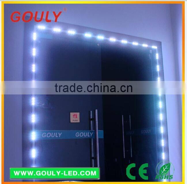 SMD2835 second generation led Window border light for storefront led light glass GLMD103L-UV IP65 DC12V