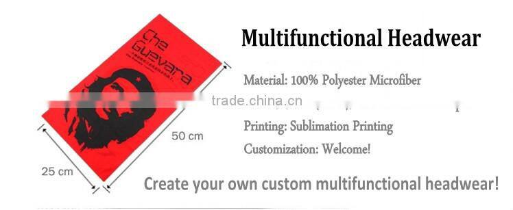 OEM ODM Coolmax Cycling Polyester Multifunctional Seamless Bandana