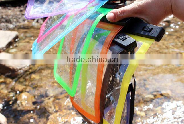 High quality phone waterproof bag,pvc waterproof smartphone bag for all smart phones