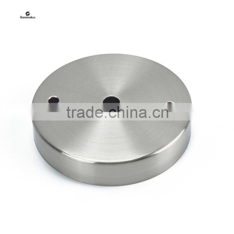 Ceiling Rose * Metal Ceiling Rose * Pendant Cord Grip Lighting Fixture * Chrome