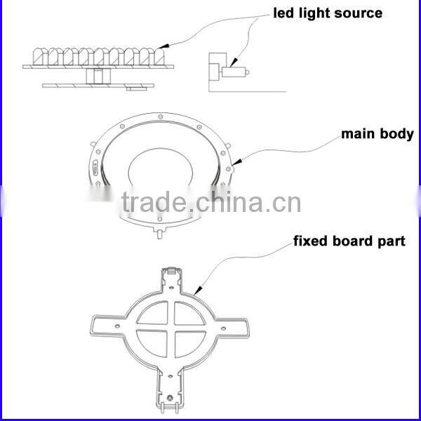 Good quality No.601P 12V led underwater light12W with CE RoHS