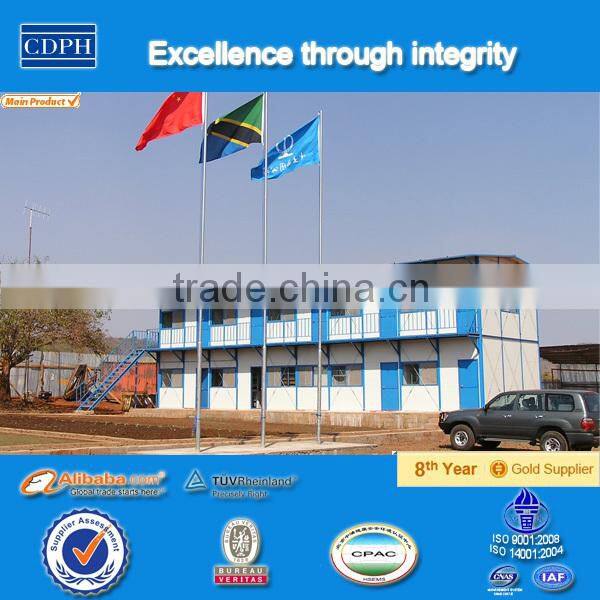 prefab guard house security house for construction camp site