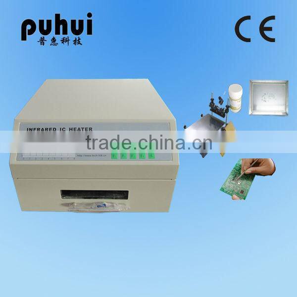 soldering machine,smt mini reflow oven,puhui 962A,reflow soldering oven machine,infrared reflow oven
