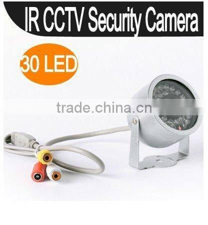 RY-7017 NEW WATERPROOF 30 IR LED CCTV COLOUR CAMERA WITH AUDIO
