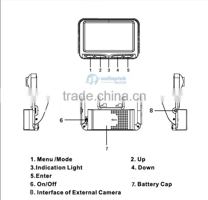 4.3 Inch Camera Night View Underwater Fishing Camera DVR Recorder For 720P/480P LCD Display 20M Cable Fish Finder DVR 20M Cable