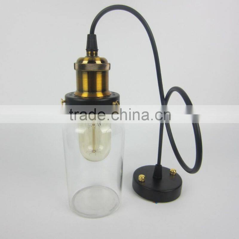 2016 Industrial hanging lighting vintage glass pendant light OTGL-001