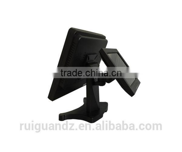 dual screen stand for touch screen display