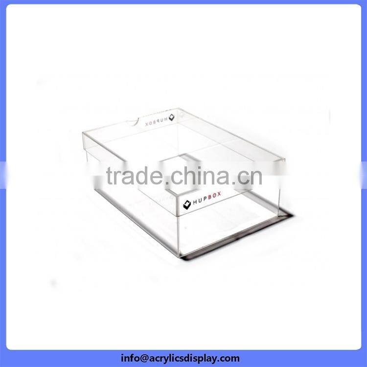 Newly promotional acrylic step shoe display rack