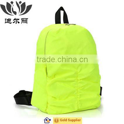 Promotion colorful protable Folding backpack Bag