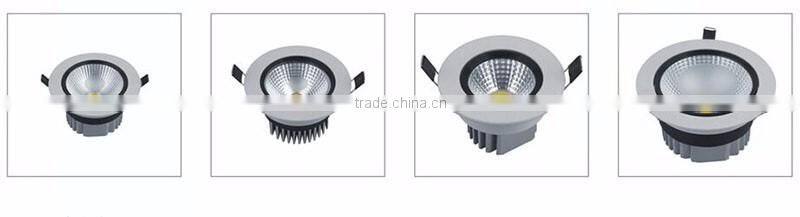NEW products downlight 15w 3inch/5inch/6inch round recessed led ceiling lamp