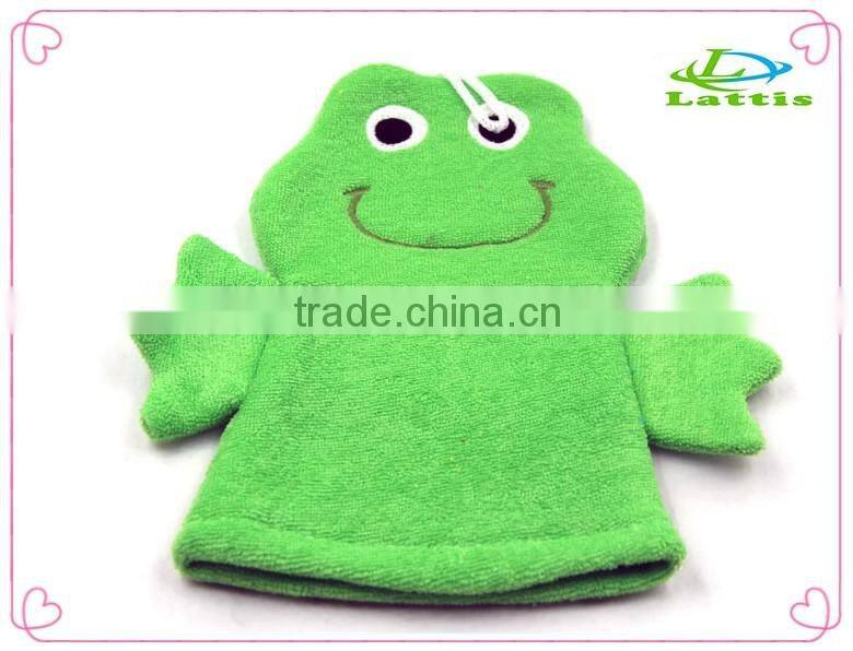 Promotional Kids Bath Mitts animal face glove