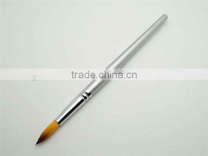 Private Label Nails Tools Silver Nail Arts Brush Factory Nail Supplies