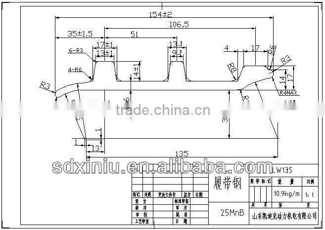 Good quality excavators parts price, track link track crawler belt for excavators