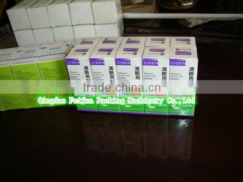 High speed tea box cellophane over wrapping machine