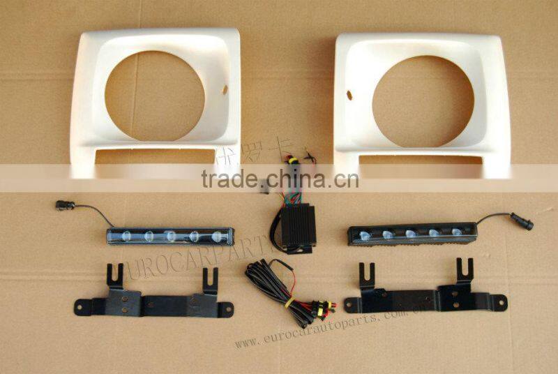 w463 headlight LED cover with light for MB G-class G65 G63 style