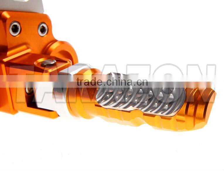 Motorcycle racing bike CNC aluminum adjustable rearsets