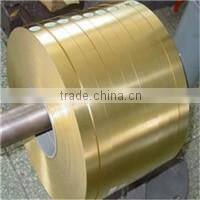 china supplier rolled brass strip coil price for heat exchange