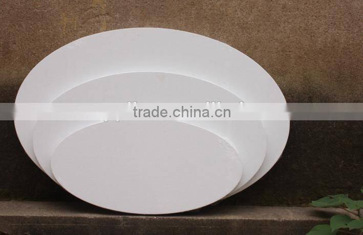 cotton semi-round stretched canvas