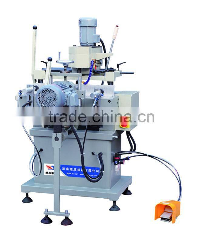 UPVC and aluminum window copy router/lock hole making machine