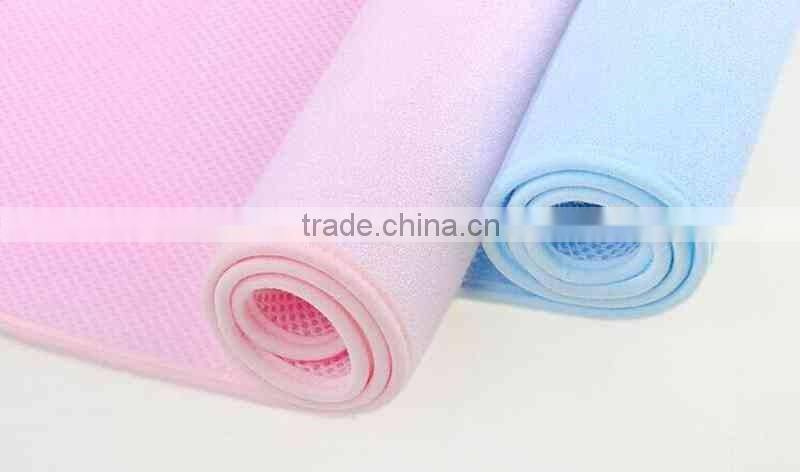 Pink 3D Mesh Combine TPU Film Waterproof Changing Pad Private Label