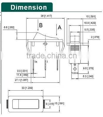R4 Series Rocker Switch