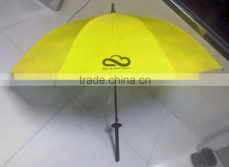 2016 Blue Sky American Custom Made Umbrella,shoulder Samurai Sword Umbrella,Double Canopy Golf Umbrella