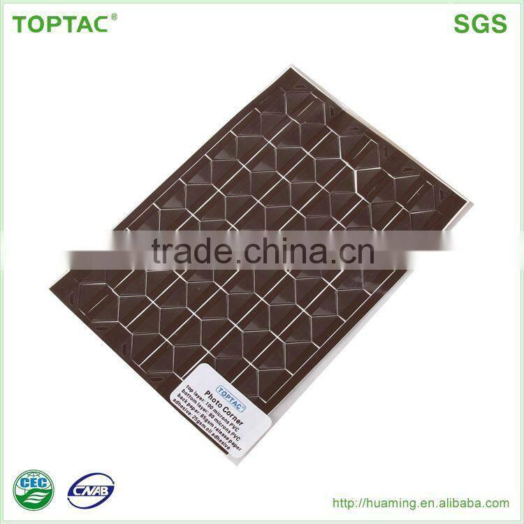 Fashion Photo Corner Sticker, New Color Label