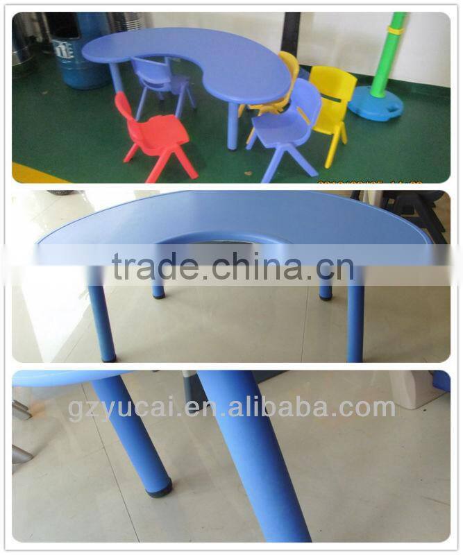 School adjustable student desk and chair