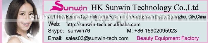 Sunwin SW-868P professional face humidifier 2 pipes steamer hot and cold moisture machine