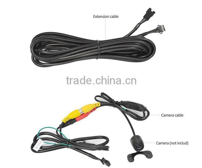 4.3 inch Interior Mirror Monitor with GPS Tracker, and Motion detection for ALL carmakers