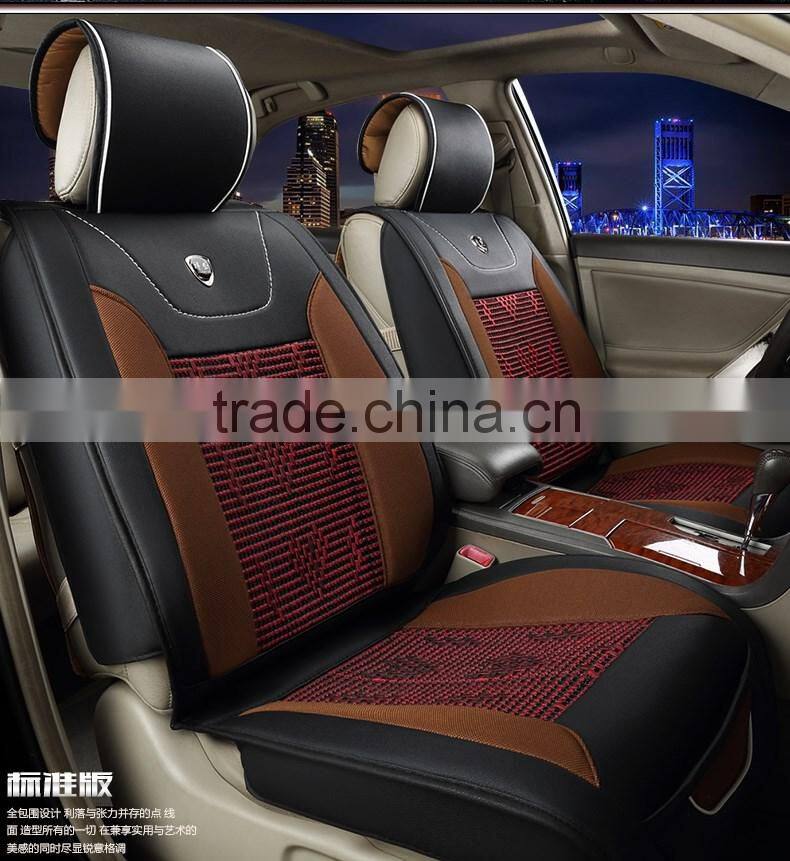 In stock and cheap leather car seat cushion cover set and auto parts cars auto parts