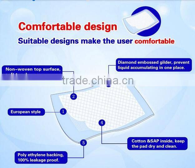 Top Selling Disposable baby good care urine underpad