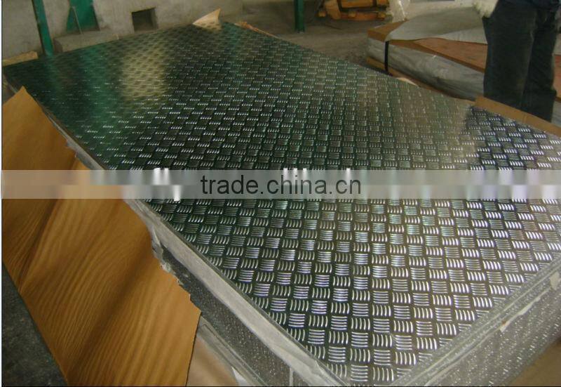 Aluminum tread plate 5 bars