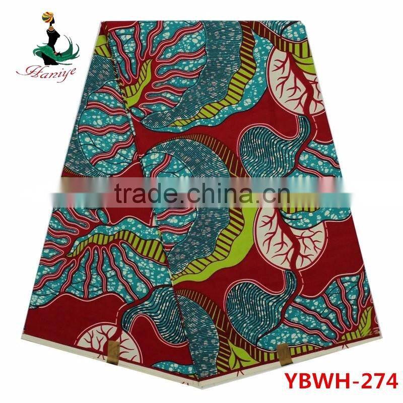 YBWH-272 Cotton holland style Wax Prints Fabric,african wax print fabric