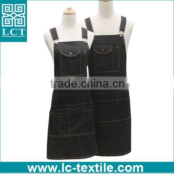 china factory wholesale custom tool apron made from denim jeans