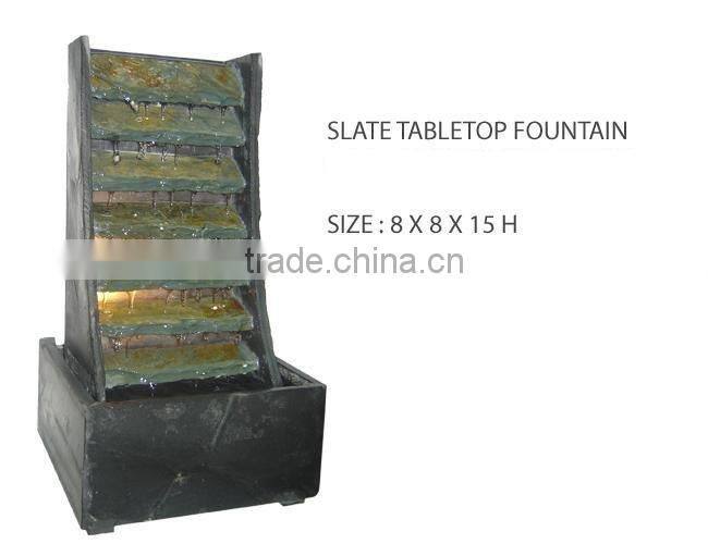 New design natural black slate rustic stone wall cladding