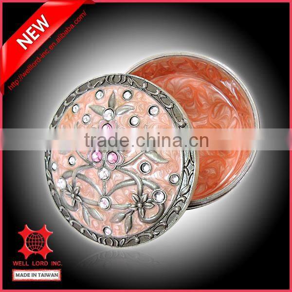 High end romantic solid jewelry custom gift box