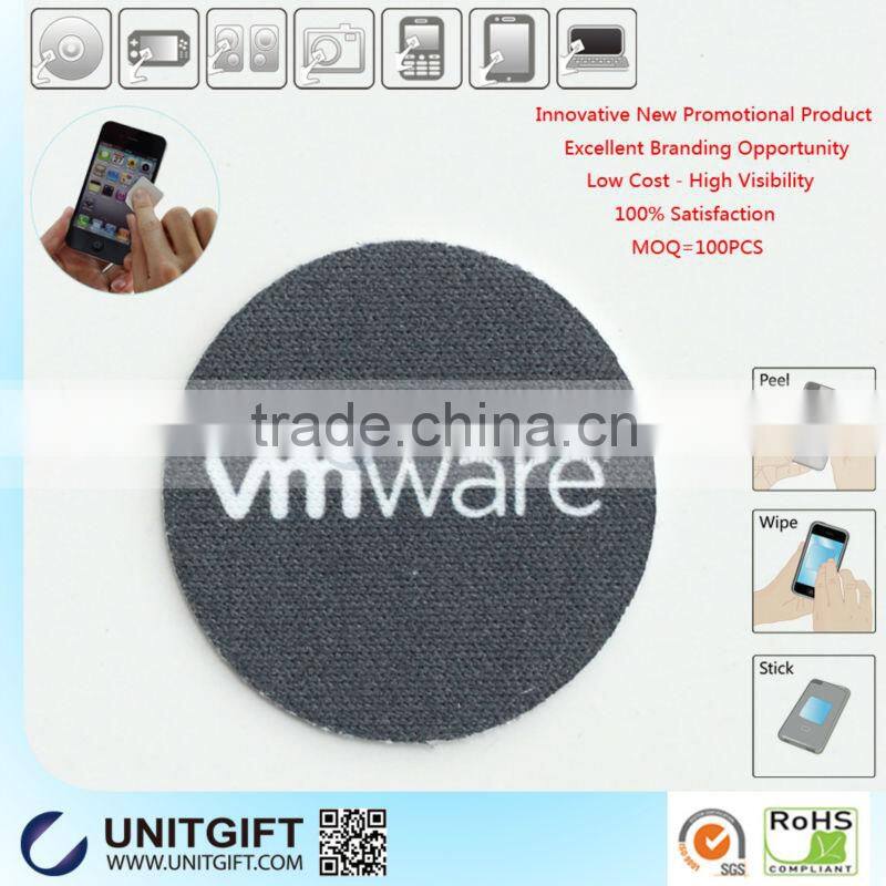 Cleaning phone screen with custom logo mobile phone lcd screen cheap phone screen cleaner