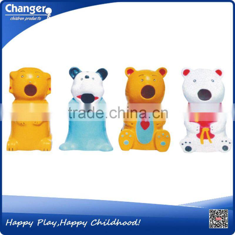 Stainless steel park recycle dustbin