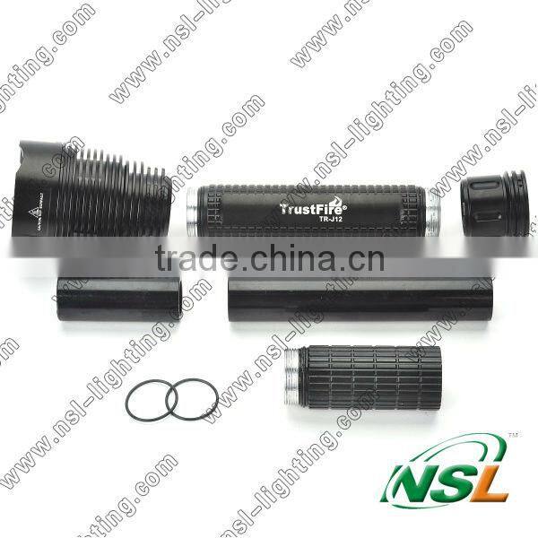 Trustfire TR-J12 Cree XM-L T6 5-LED 4500LM 5-Mode Memory Led Flashlight