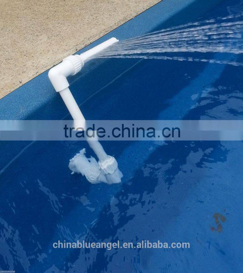 Plastic mini Garden Waterfall Fountain w/ Adaptor