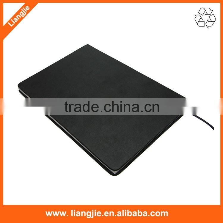 a4 a5 a6 hard cover mole skin notebook with company logo debossed