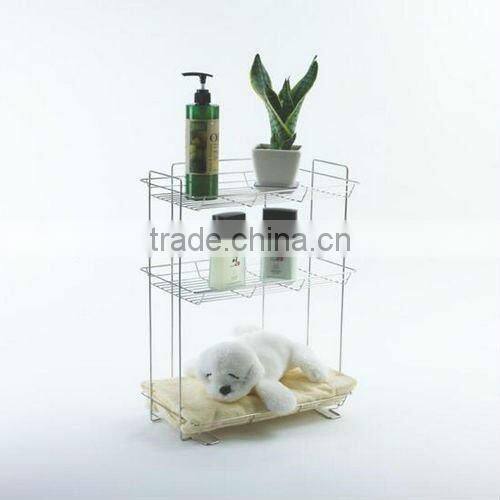 Stainless steel Bathroom commodity shelf(factory,low price)