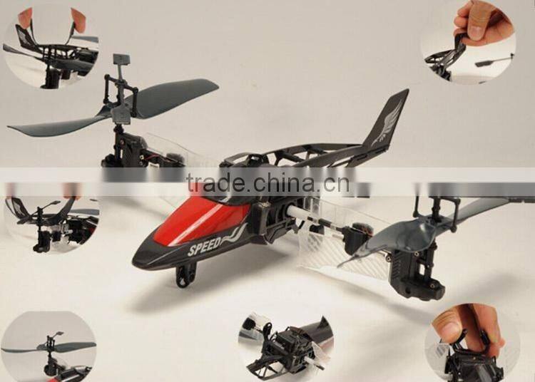 4D Stunt Helicopter 6 Channel RC Helicopter RTF 2.4GHZ Transmitter With Gyro
