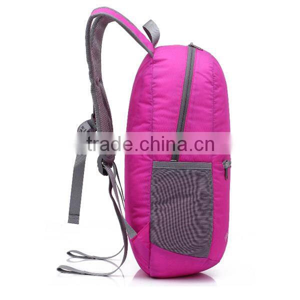 2015 Latest Arrival Fashion Promotion Backpack Foldable Backpack