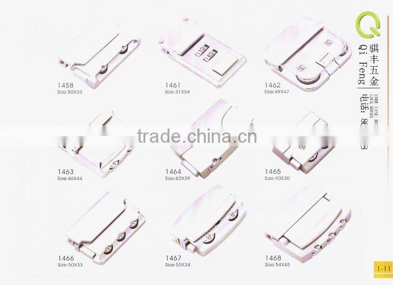 Qifeng new design turn lock,bag accessories