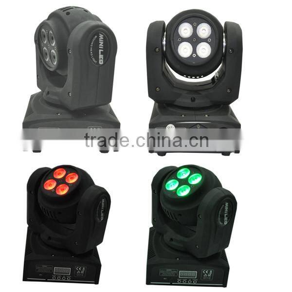 RGBW Washer+Washer Duoface led moving head disco lights